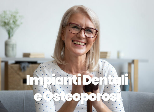 mettere l'impianto dentale con l'osteoporosi