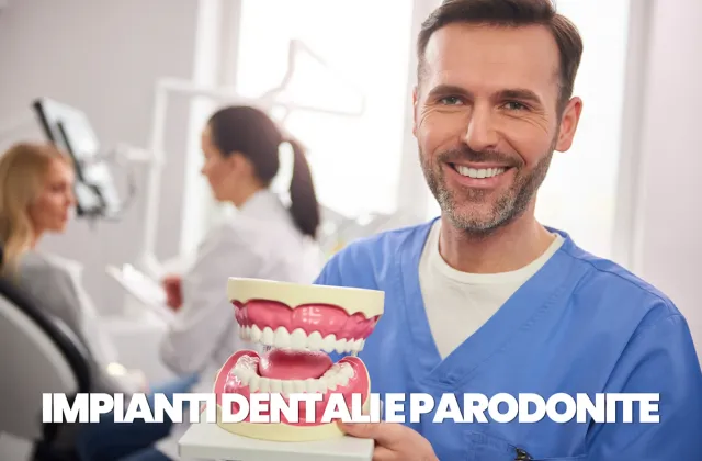 impianti dentali e parodontite