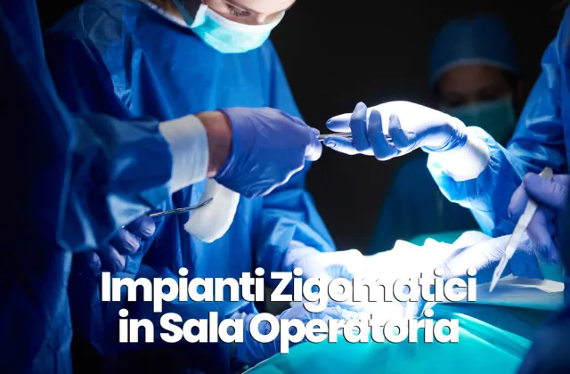 impianti zigomatici in sala operatoria