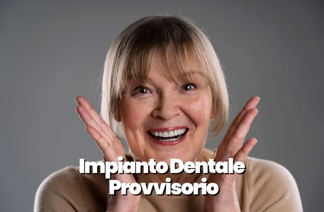 impianto dentale provvisorio