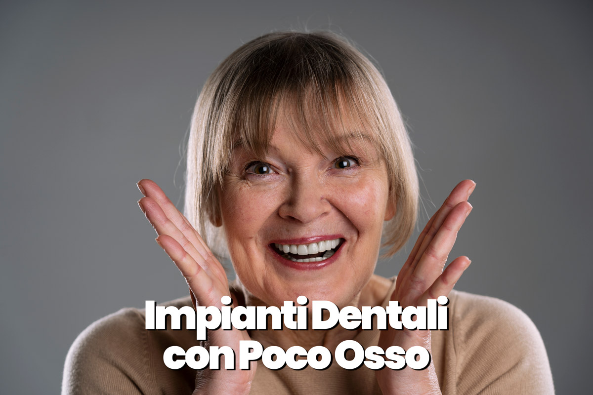 impianti dentali con poco osso